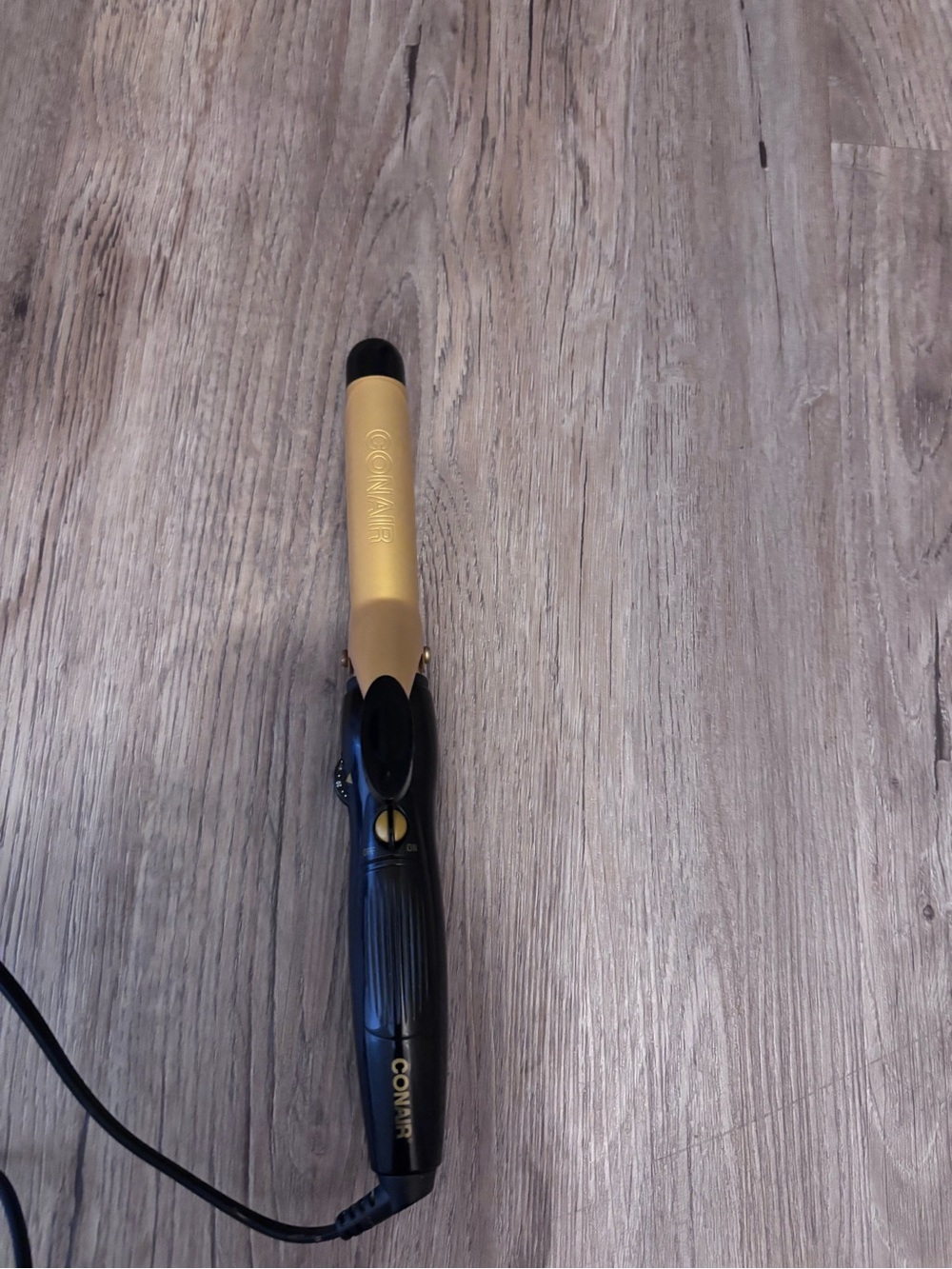 Conair Gold & Black Curling Iron - Women Hair Styling